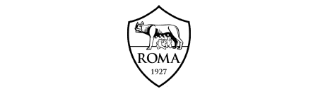 Caffeina Media Client ASRoma Logo White