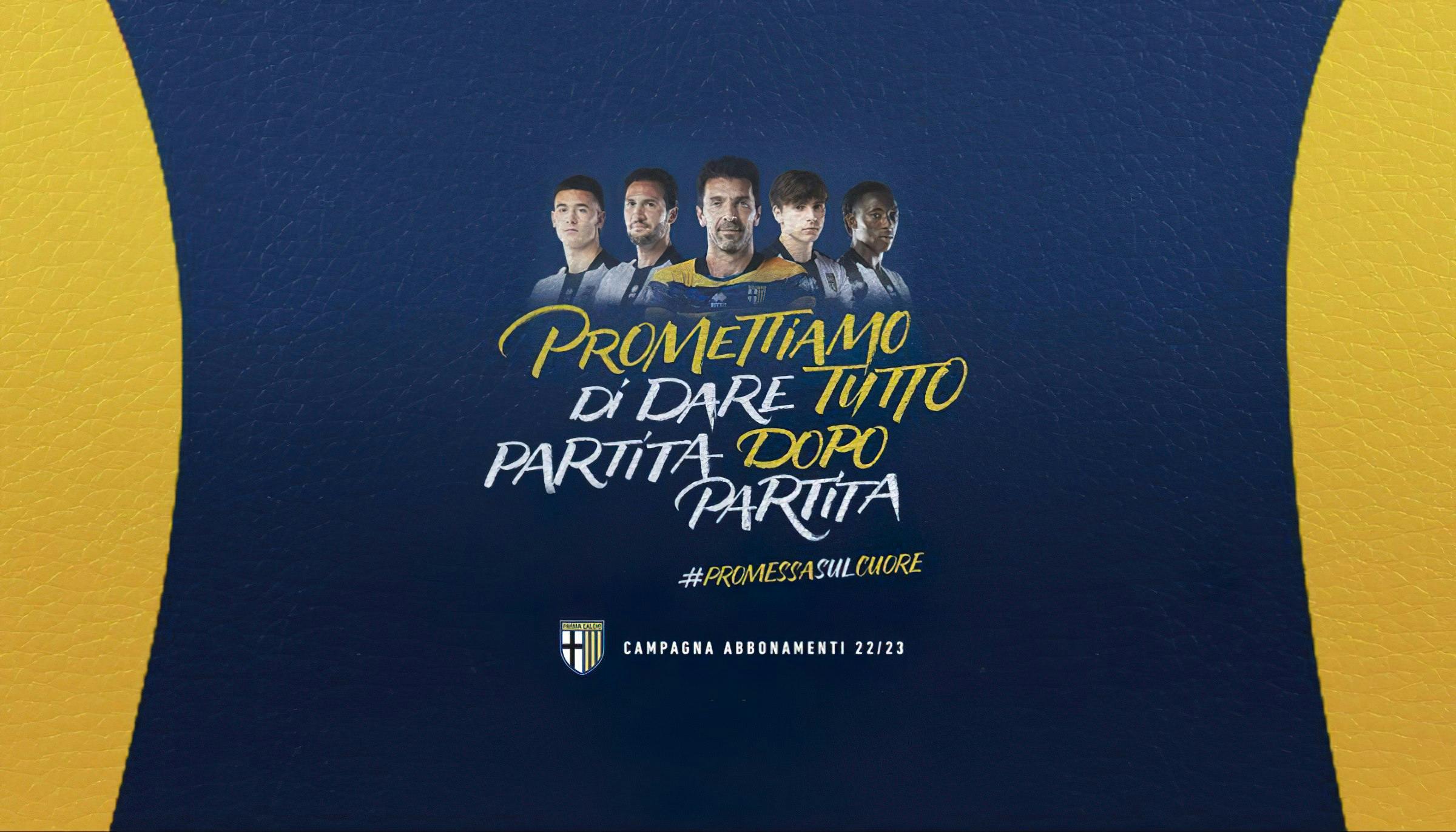 Caffeina Parma Calcio Promessa sul cuore