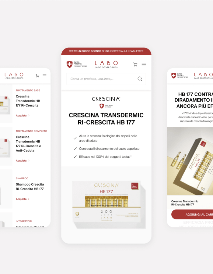 Labo Suisse Un nuovo canale di vendita mobile